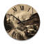 Horloge murale en bois massif Novello-819737466