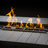 64 In. Aluminum Fire Pit Table, 60,000btu, Propane Gas Fire Pit, Rectangular Fire Table In Grey 