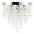 Salley 5-Light 11" Crystal Flush Mount-743534979