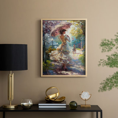 WOMEN Series DCXCIX, reproduction encadrée - bois massif