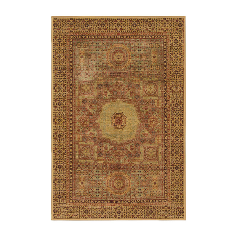 Abstract Indoor Rug, Rectangle 5' x 7'