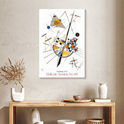 Affiche d'exposition Delicate Tension 85 Kandinsky