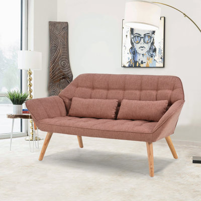 Upholstered 50'' Loveseat