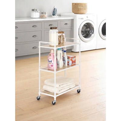 Large 3-Tier Cart-White