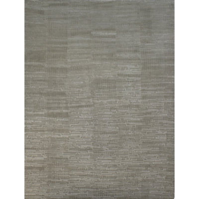 Hand Knotted Area Rug in Celadon