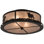 Cowboy And Steer 2 - Light Flush Mount