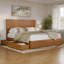 Lit plateforme en bois massif Lamaiyah avec pied de lit et tiroirs de rangement-1898780608-1928436787