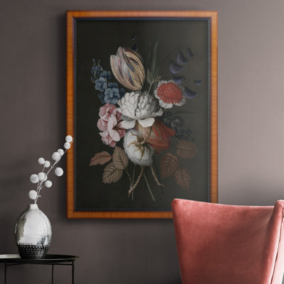 «Dramatic Bouquet I», toile encadrée de qualité supérieure, prête à être accrochée