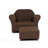Weybridge Kids 9'' Wood Club Chair Chair and Ottoman-1771093437