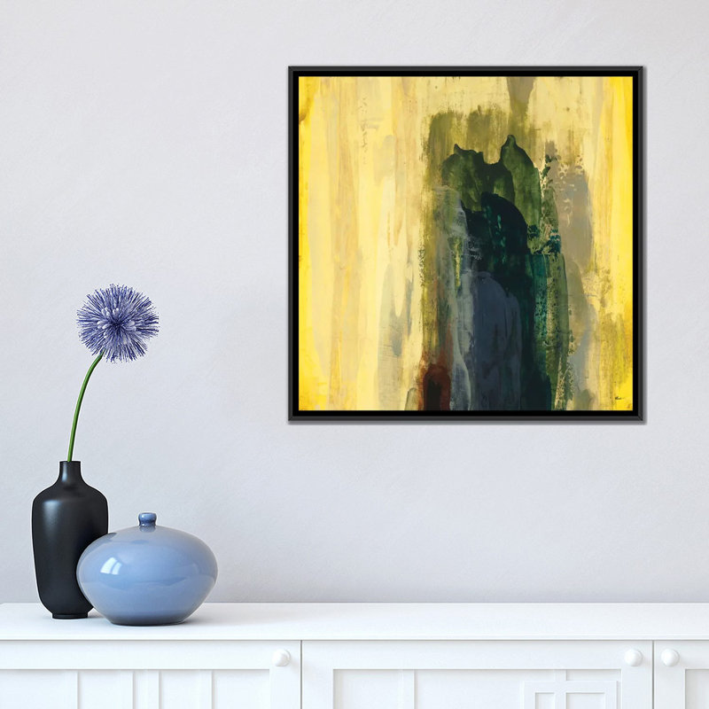 « pair flow ii » par randy hibberd,, reproduction d’impression sur toile tendue, H 18 po x l 18 po x P 1,5 po, Pas de tapis