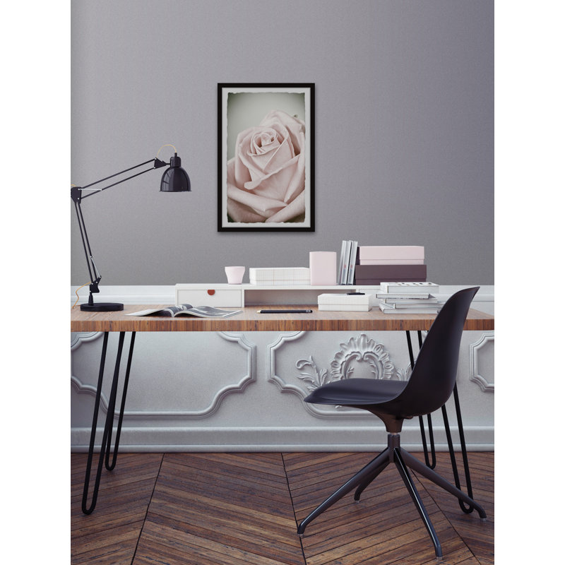 Flower Of Love - Single Picture Frame Painting, 45 cm H x 38 cm W