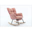 Chaise berçante en tissu Teddy-232034313
