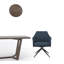 Chaise avec accoudoirs en tissu-131887163