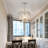 Rappaport 17" W 4-Light Dimmable Sphere Chandelier -92526699