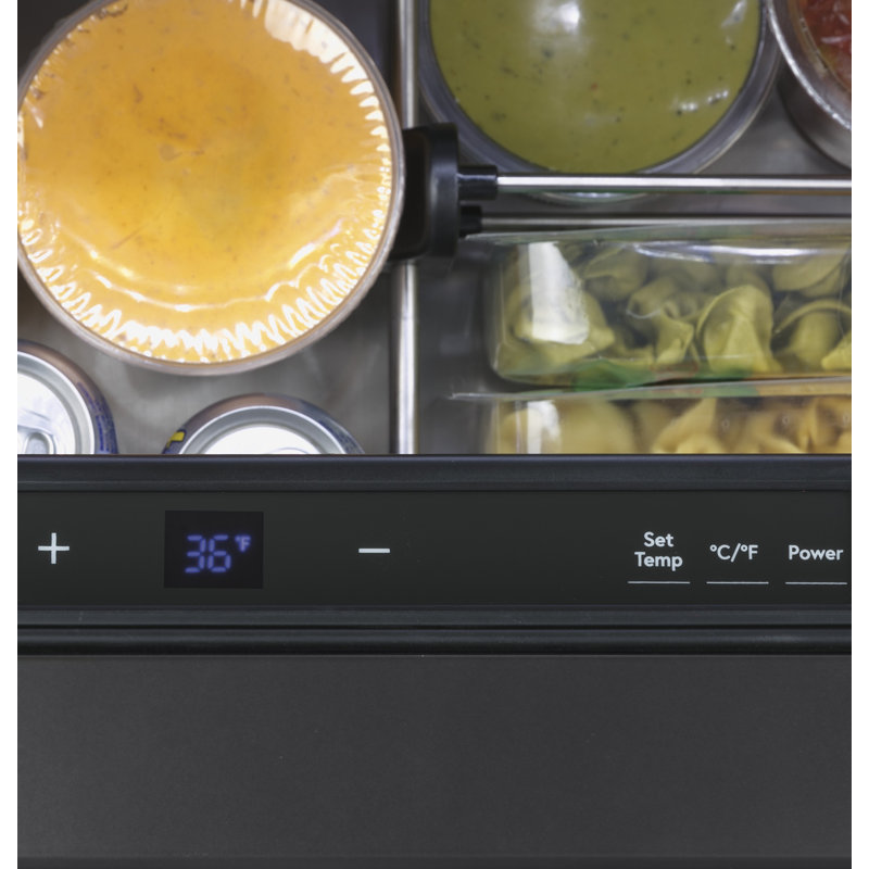 5.7 cu. ft. Undercounter Mini Fridge, Matte Black