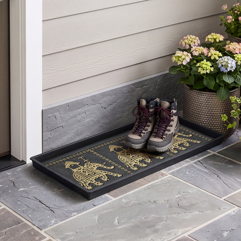 Rubber Elephant Boot Tray