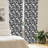 Geometric Semi-Sheer Rod Pocket Curtain Panels-45972255