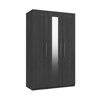 Alishma 3 Door Manufactured Wood Wardrobe