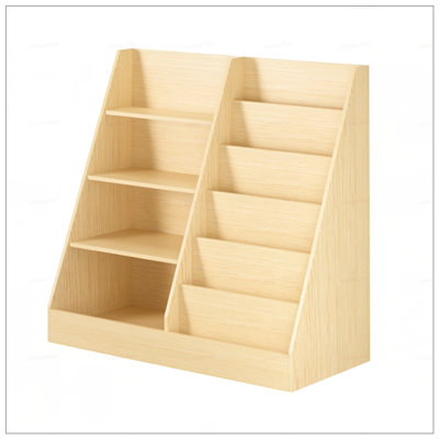4 Tier Wooden Bookshelf