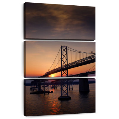 Lilie Chesapeake Bay Bridge Dusk
