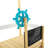 TP Toys 36'' x 46'' Solid Wood Novelty Sandbox with Cover