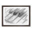 Keyboard Keys in Abstract - Framed Print-55767383-55767385