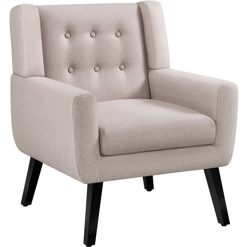 Fauteuil à oreilles rembourré Palladio