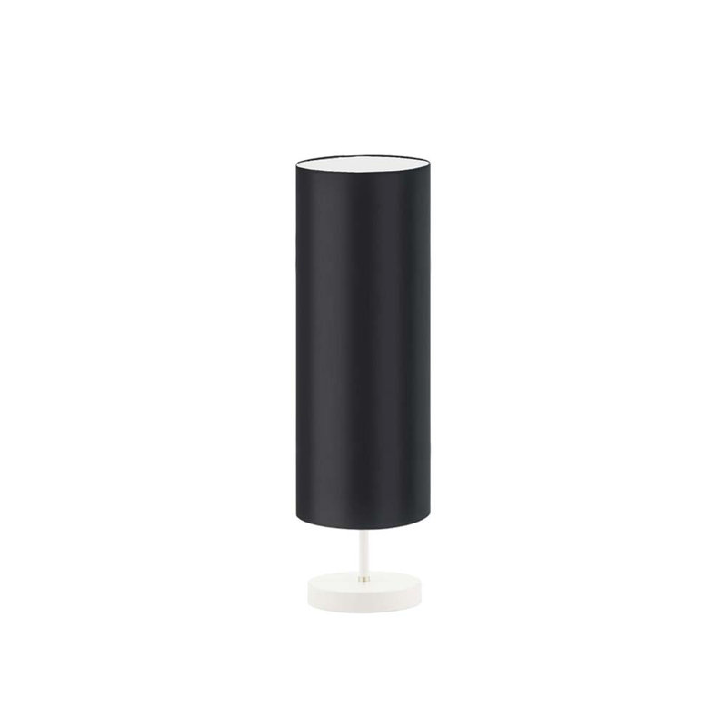Sydney Metal Table Lamp, Black, White