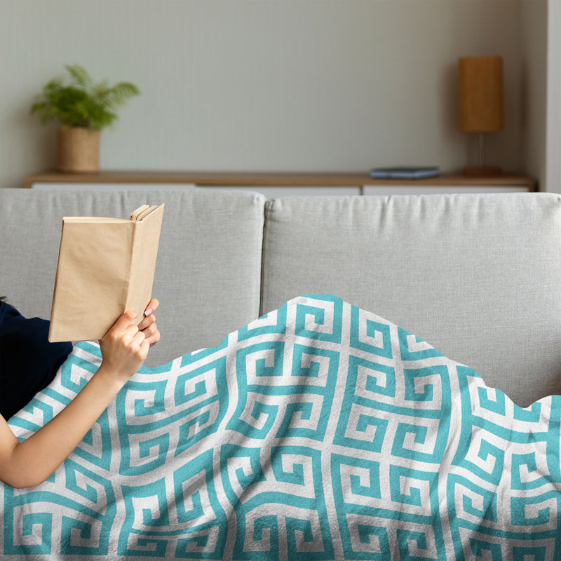 Hand Woven Throw Blanket, 50" x 70"