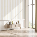 Flora Collection Thick Stripe Wallpaper Roll