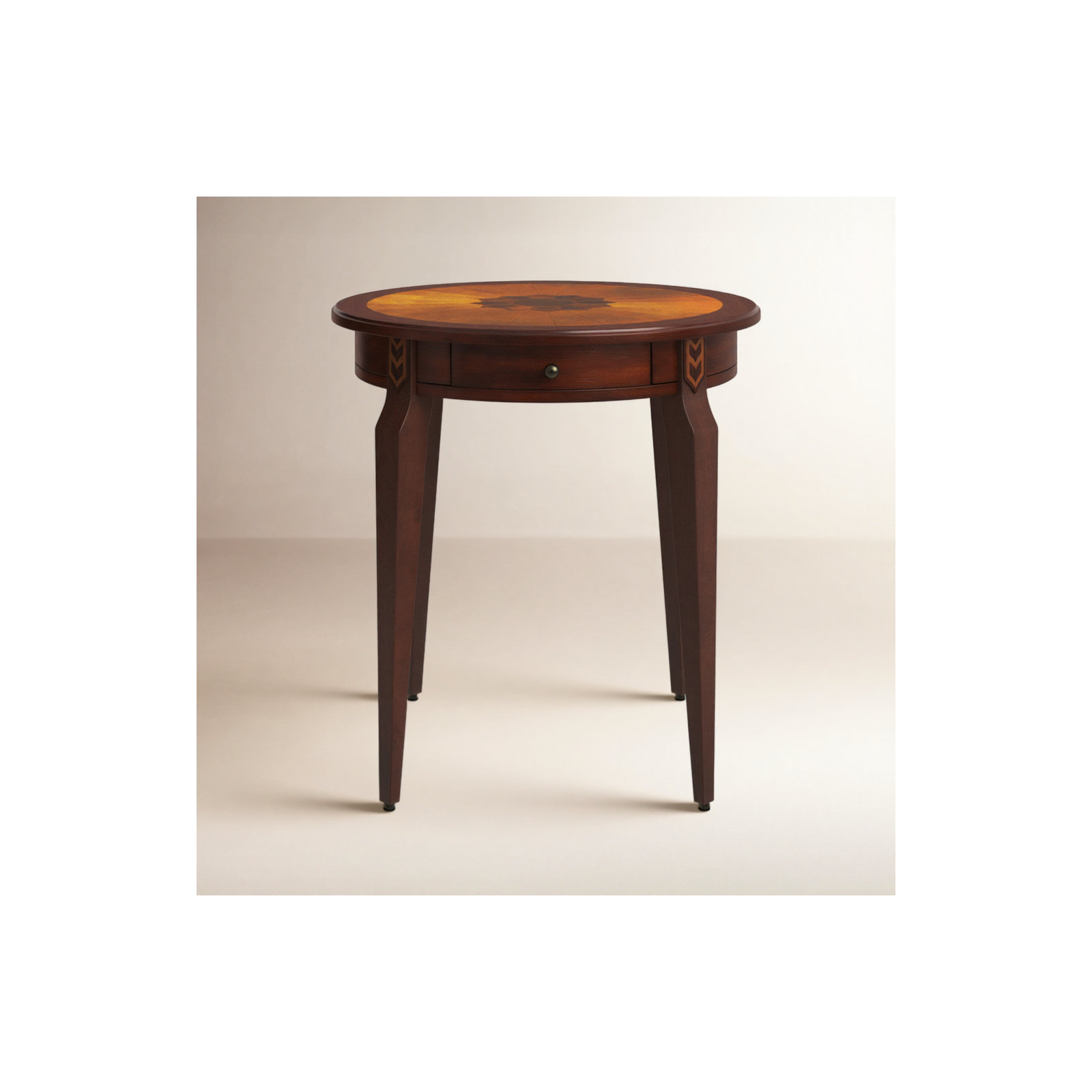 Amberwood End Table with Storage, Cherry
