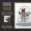 «Christmas Penguin Snow Globe», reproduction encadrée - bois massif-220873960-220873954