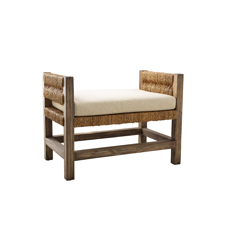 Furniture Classics Georgia Banana Leaf Upholstered Bench