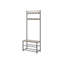 Coat Rack, Hall Tree with Shoe Storage Bench, 32 x 70 x 175 cm, Industrial-1410448042