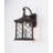 1 Light Black Outdoor Wall Lantern