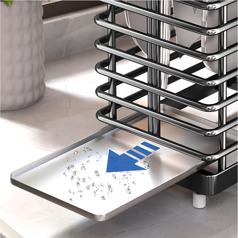 LIYONG 8 Slot Universal Knife Block