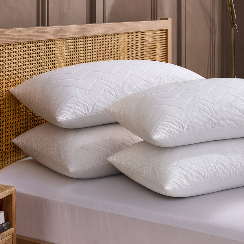 Snuggledown Scandi Rebound Pillow, Firm Support, 4 Pack