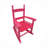 Rocking Chair, Children's Rocking Rose Red Chair- Indoor Or Outdoor -Suitable For Kids-Durable-102374517