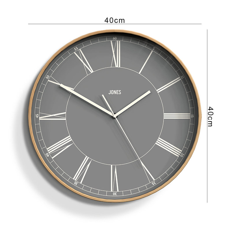 CABIN Wood Wall Clock