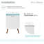 Meuble-lavabo blanc 24 po Manoir