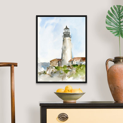 Étude du phare Plein Air II par Ethan Harper - reproduction d'art