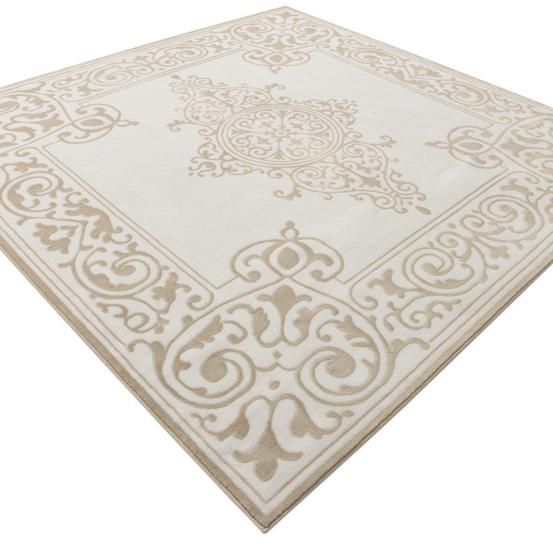 Nannore Oriental Indoor Rug, Square 3'3"