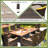 Uppsala 8 - Person Patio Dining Set with Rectangular Table , Cushions Included-245027652