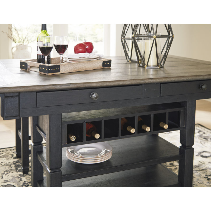 Krout Solid Wood Base Dining Table