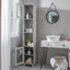 Latitude Run® - Armoire de rangement haute pour tour de salle de bain 71 po-1654853208