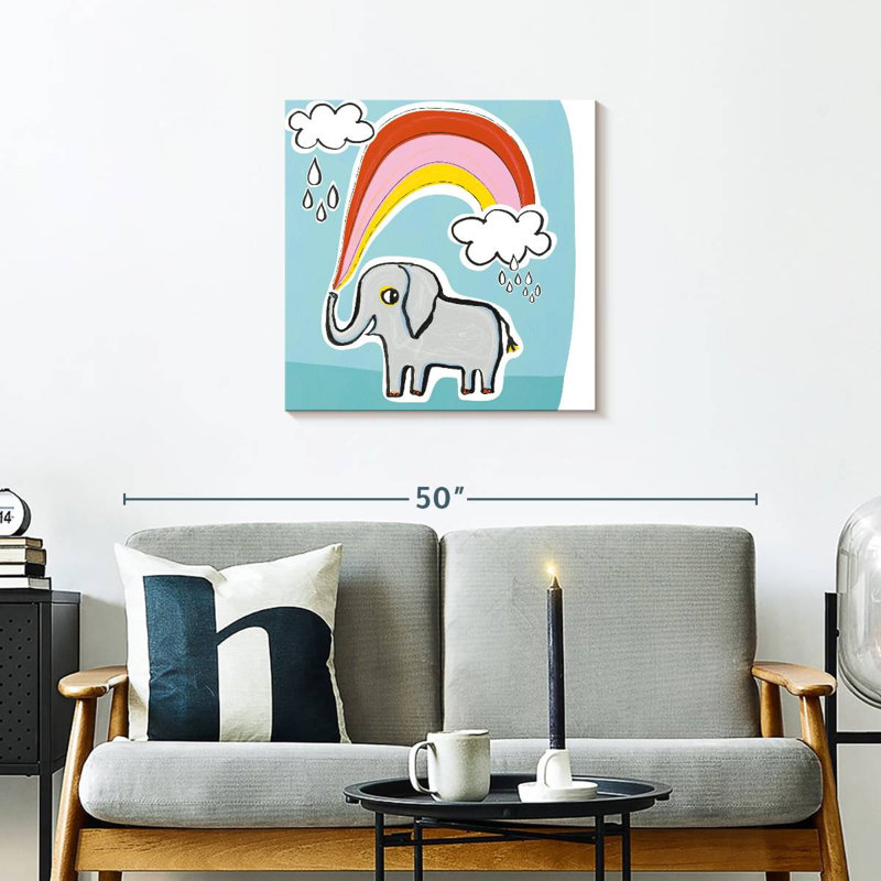 Ashelle Wild About You Elephant, H 24 po x l 24 po