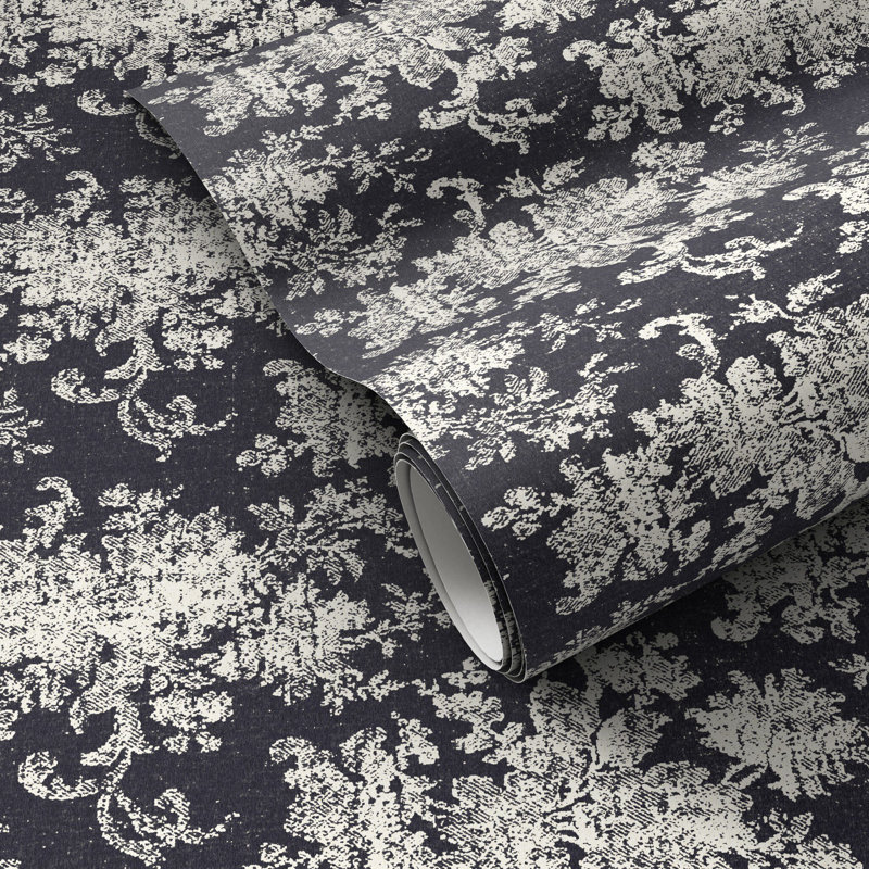 Fallingbrook Wallpaper by FH Art Studio, 12"x8", Fallingbrook Black I