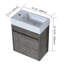 18'' Floating Wall-Mounted Bathroom Vanity with  Resin Sink & Soft-Close Cabinet Door