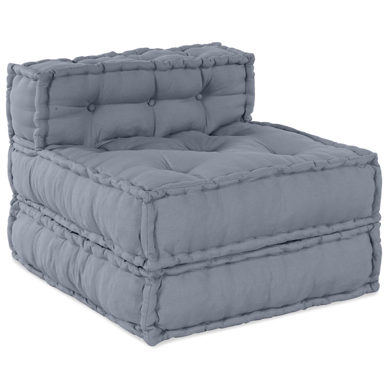 Cotton Gray Cushion Pad