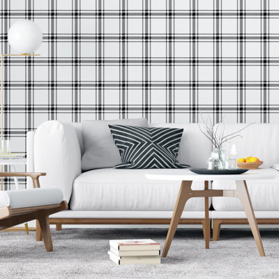 Manko Peel & Stick Plaid Roll
